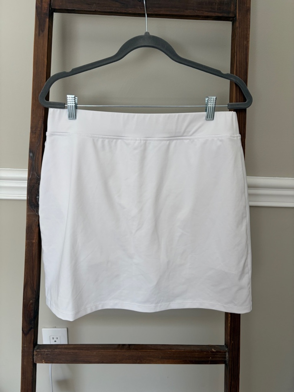 J. Crew White Mini Skirt